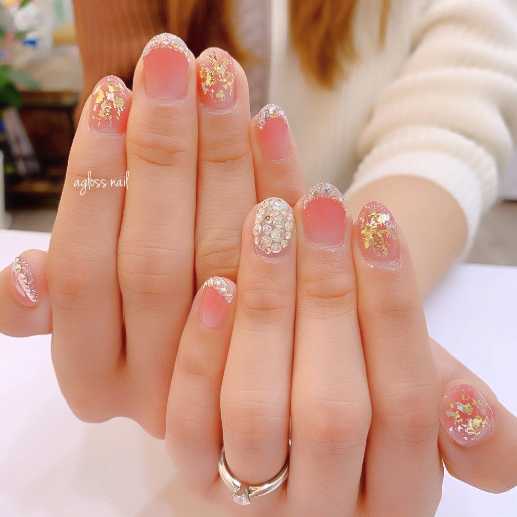 春 夏 秋 冬 ハンド Agloss Nailのネイルデザイン No ネイルブック