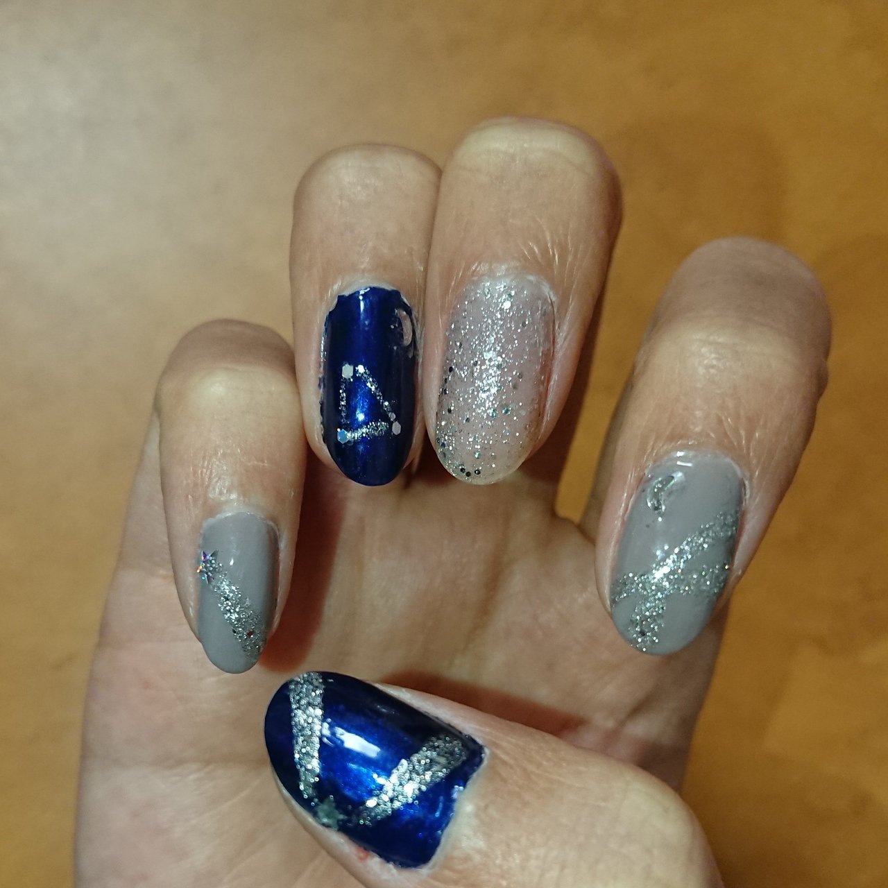 冬 七夕 ハンド シンプル 星 Reinailのネイルデザイン No ネイルブック