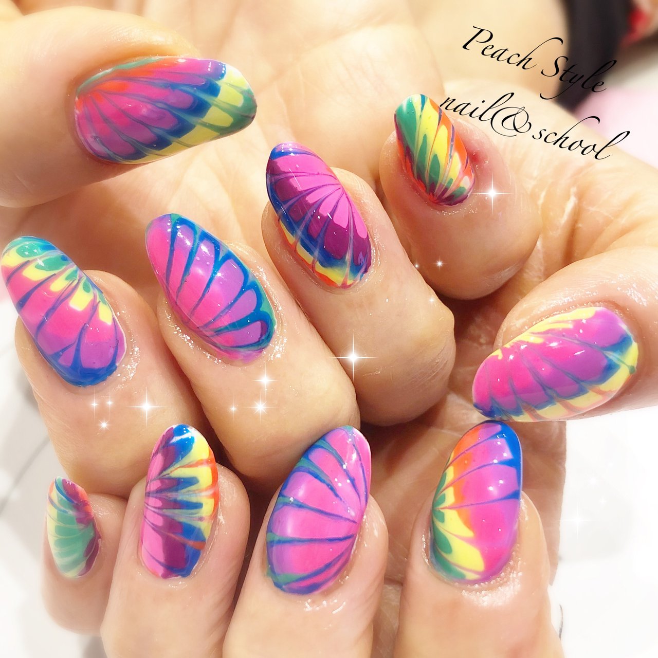 ネイルサロン スクール ピーチスタイルのネイルデザイン No ネイルブック