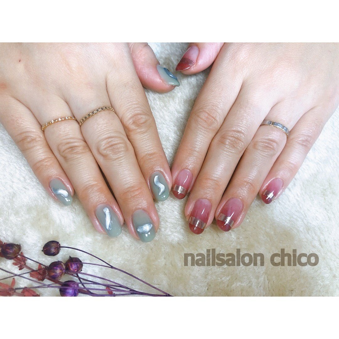 冬 お正月 旅行 女子会 ハンド Nail Salon Chicoのネイルデザイン No ネイルブック