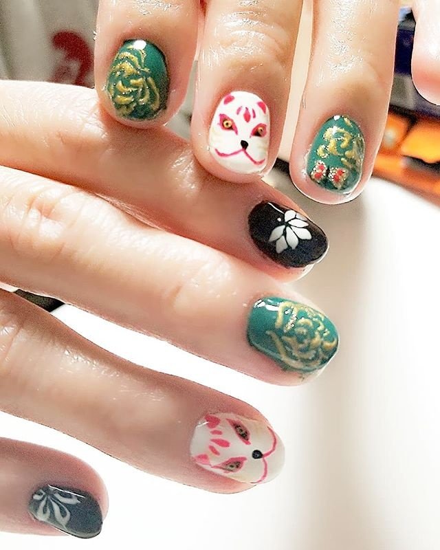 お正月 成人式 パーティー ジェル お客様 Keiko Sのネイルデザイン No ネイルブック