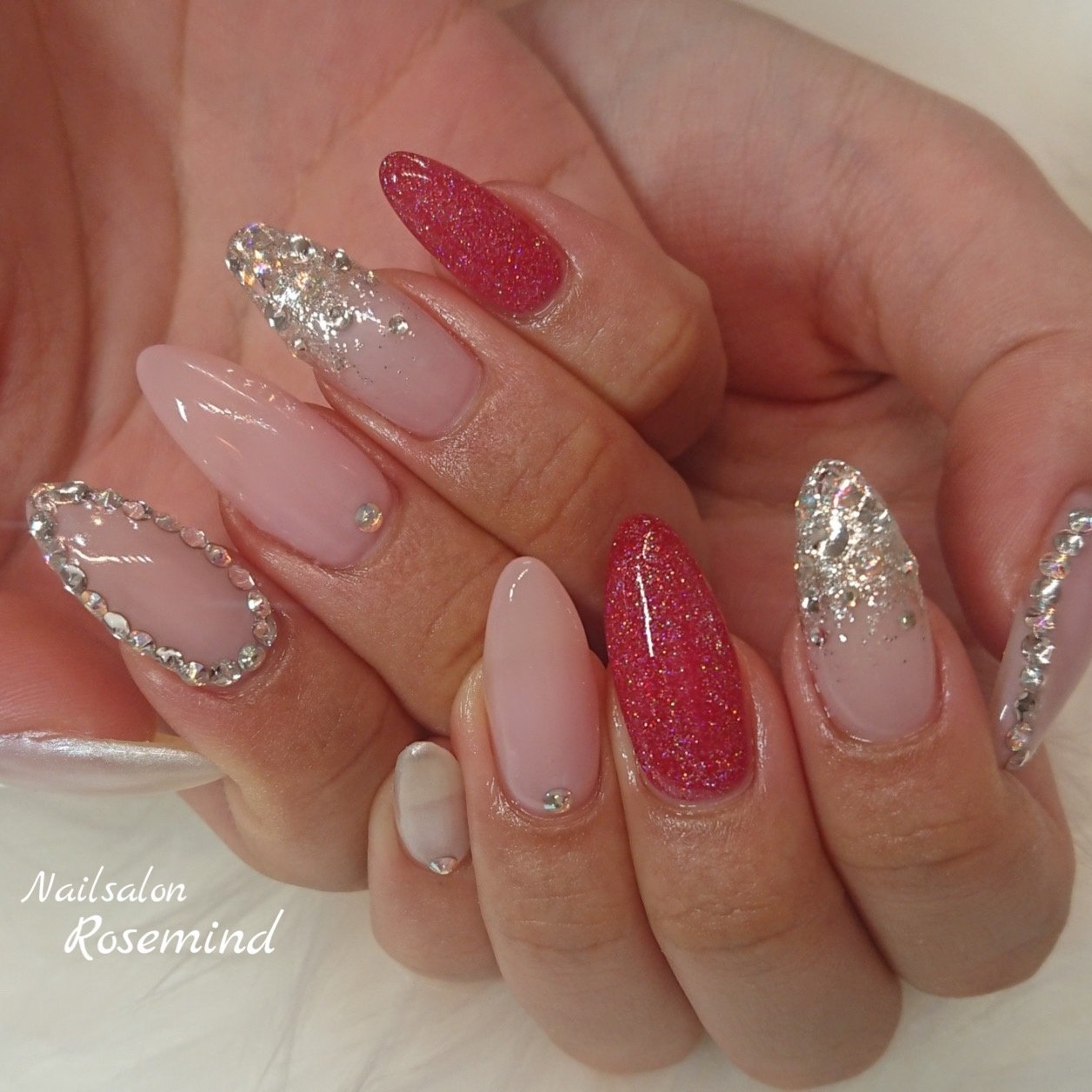 冬 バレンタイン デート 女子会 ハンド Nail Rosemindのネイルデザイン No ネイルブック