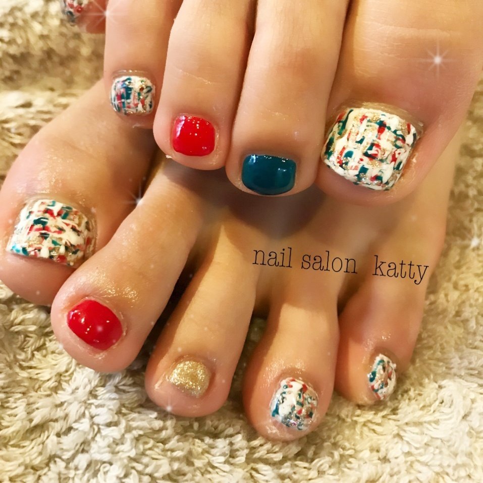 ツイード お客様 Kattyのネイルデザイン No ネイルブック