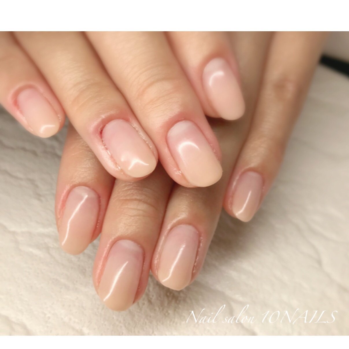 オールシーズン オフィス デート シンプル グラデーション ネイルサロン10nailsのネイルデザイン No ネイルブック