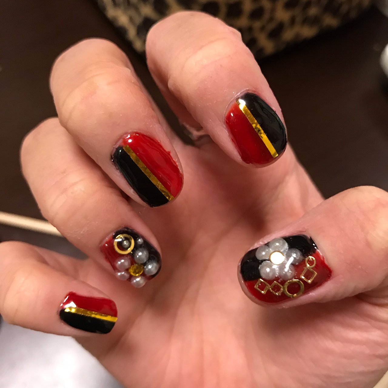 お正月 ハンド シンプル ショート レッド Taachan7のネイルデザイン No ネイルブック