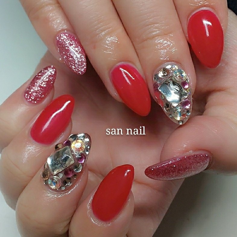 オールシーズン パーティー デート 女子会 ハンド San Nailのネイルデザイン No ネイルブック
