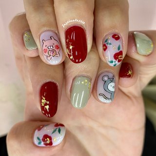 うさまるのネイルデザイン ネイルブック