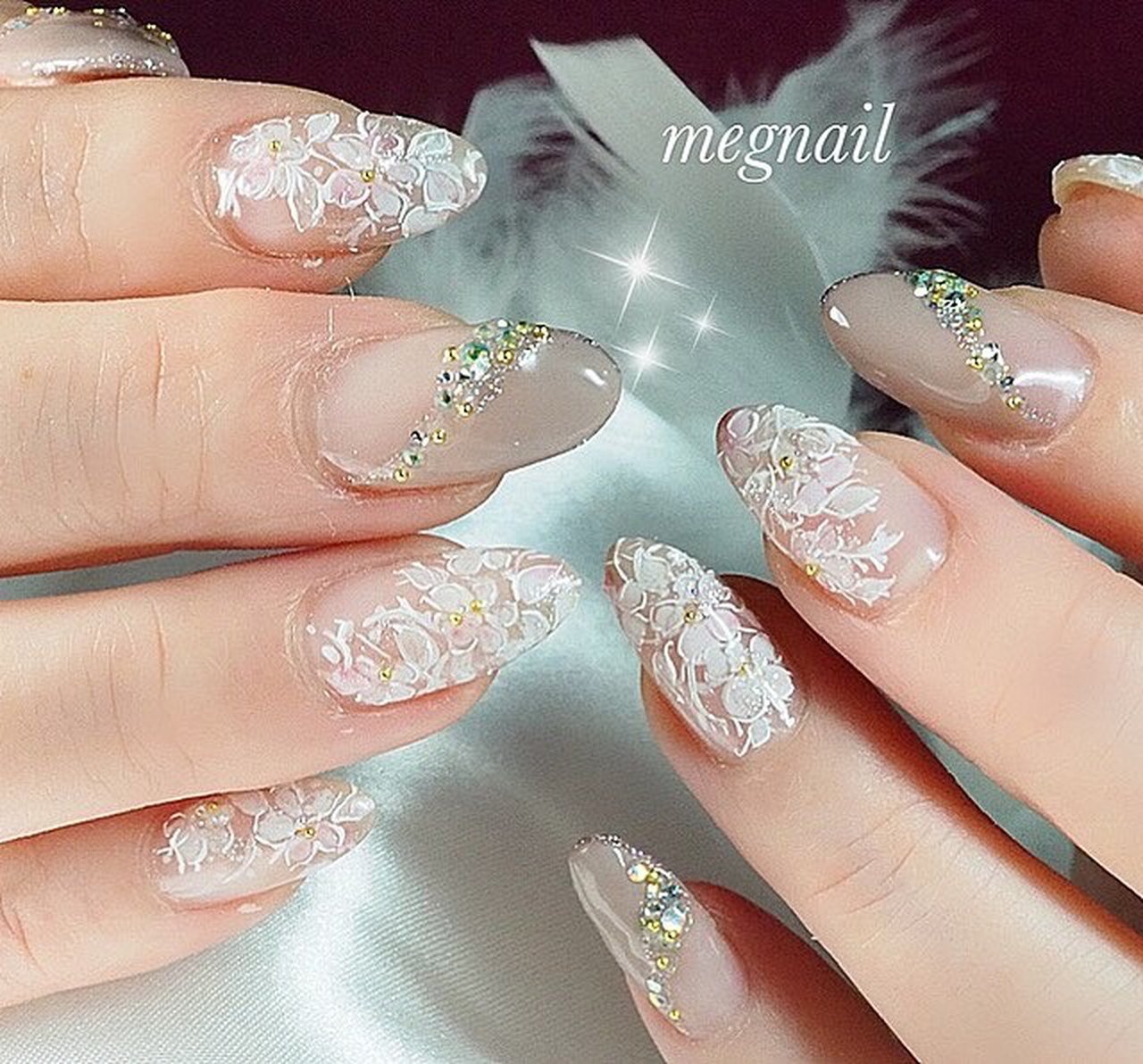 冬 お正月 パーティー 女子会 ハンド Megnailのネイルデザイン No ネイルブック