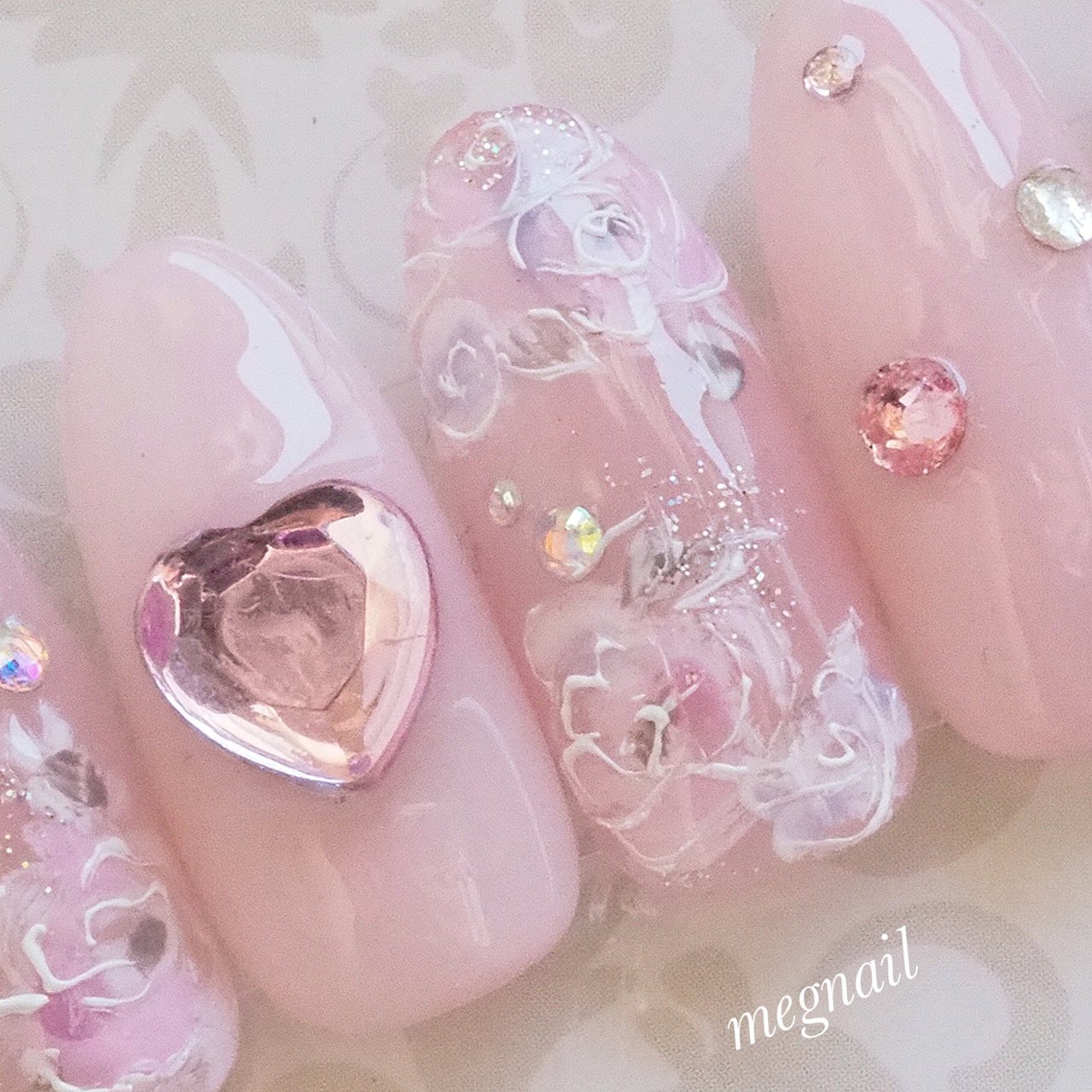 春 冬 女子会 ハンド ワンカラー Megnailのネイルデザイン No ネイルブック