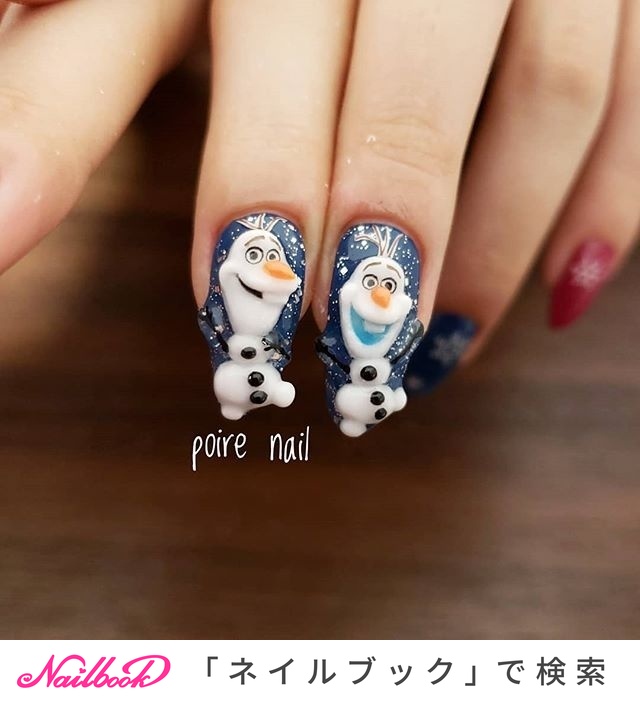 人気順 アナ雪2のネイルデザイン ネイルブック