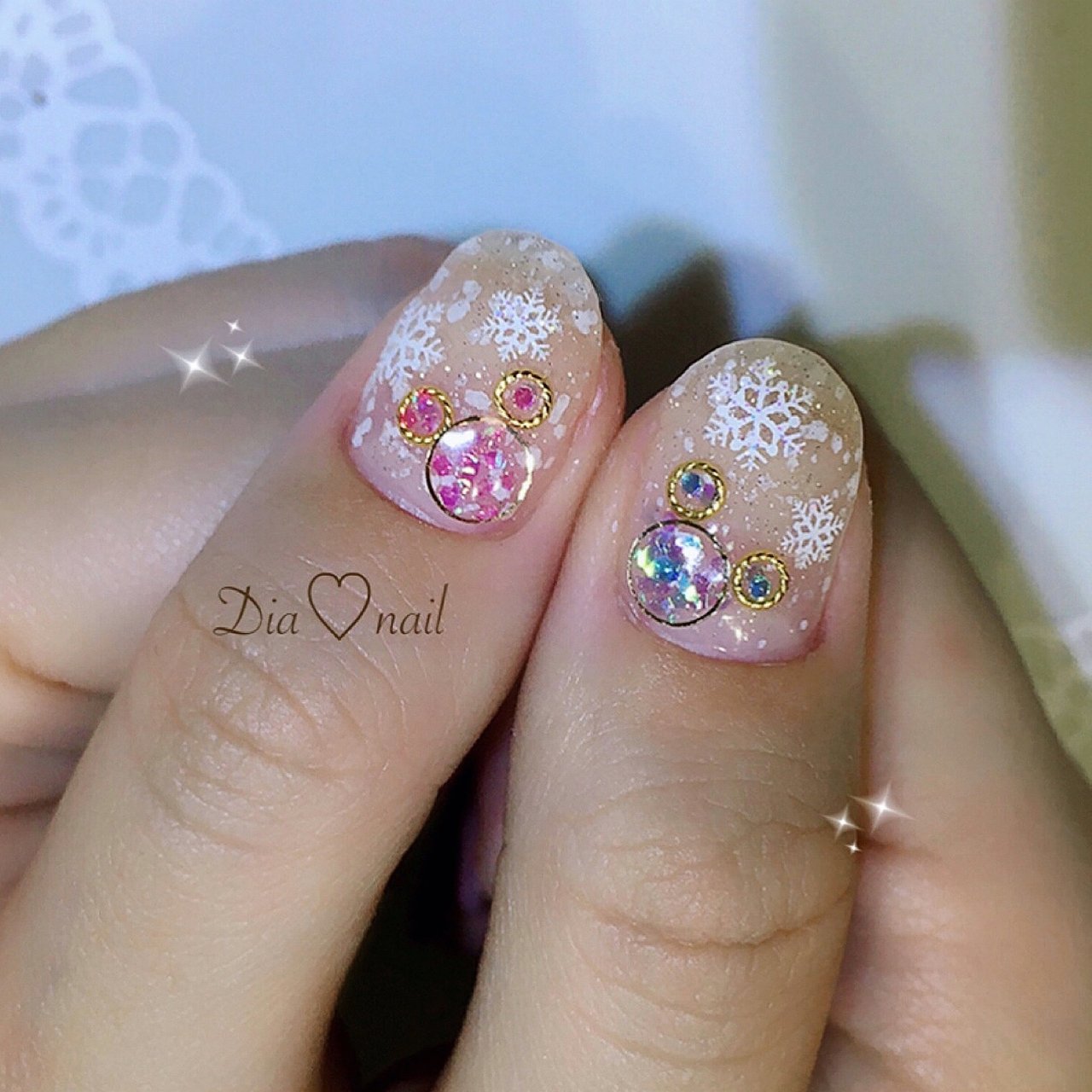 オールシーズン オフィス ブライダル デート ハンド 自宅サロンdia Nailのネイルデザイン No ネイルブック