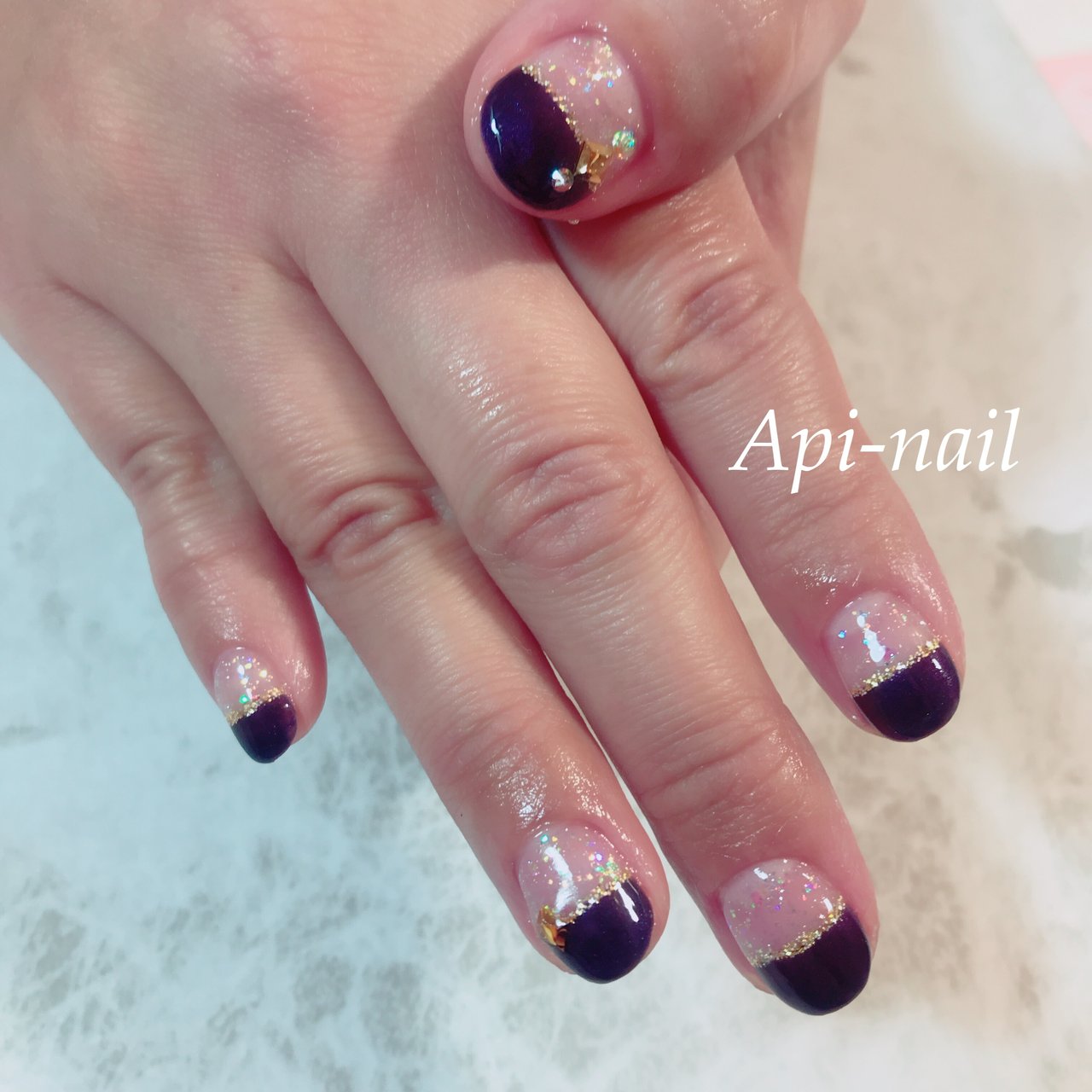 オールシーズン 成人式 卒業式 パーティー ハンド Api Nailのネイルデザイン No ネイルブック