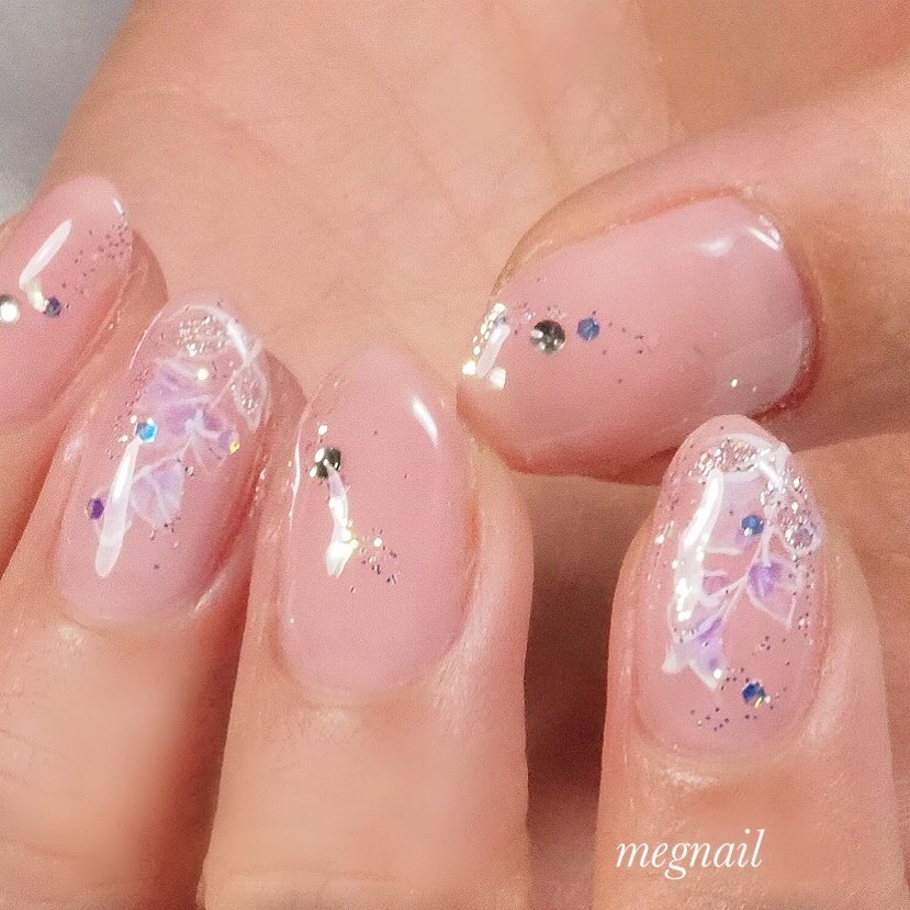 春 オールシーズン オフィス ブライダル ハンド Megnailのネイルデザイン No ネイルブック