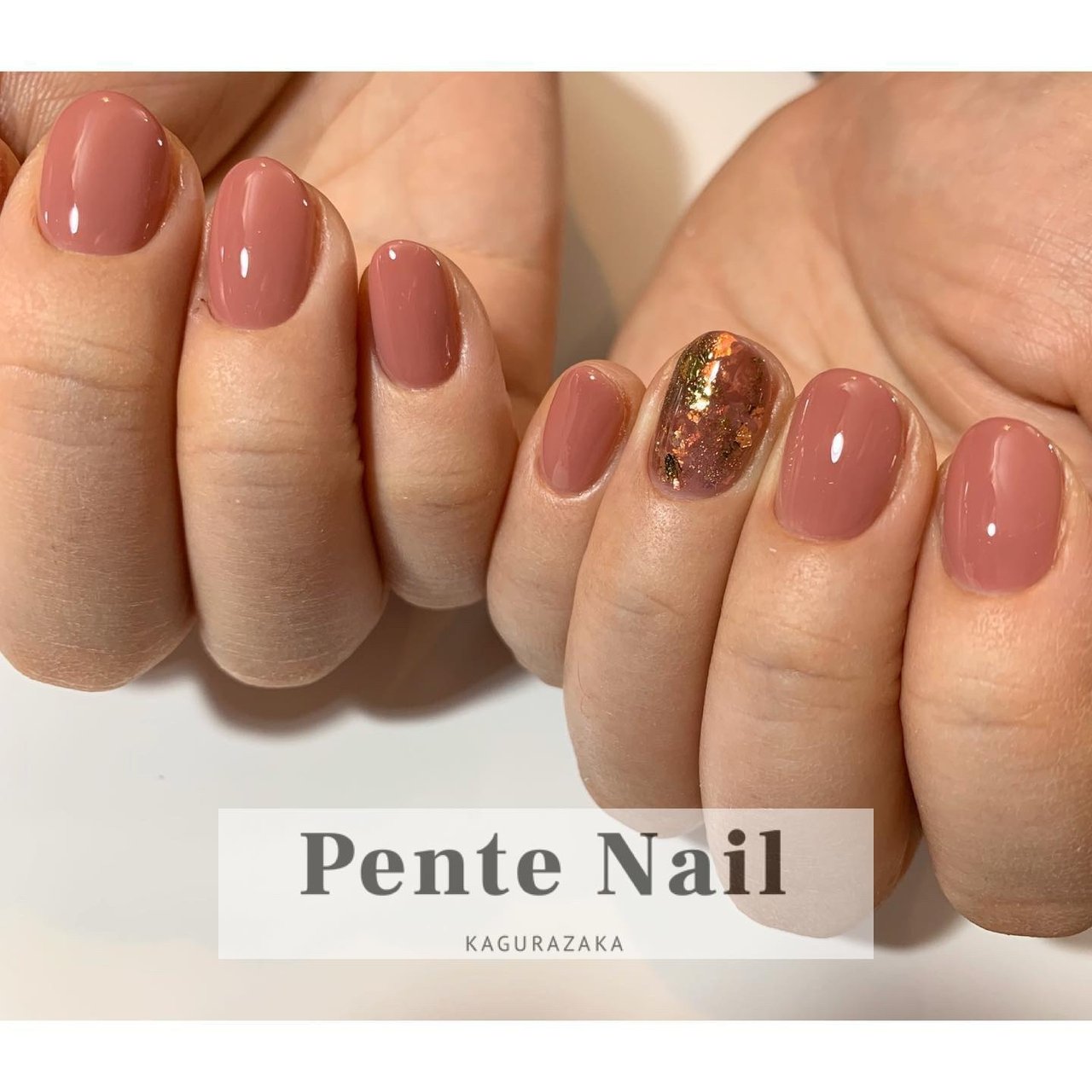 秋 冬 オールシーズン オフィス ハンド Pente Nailのネイルデザイン No ネイルブック