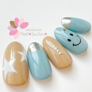 人気順 スマイリーネイルのネイルデザイン ネイルブック