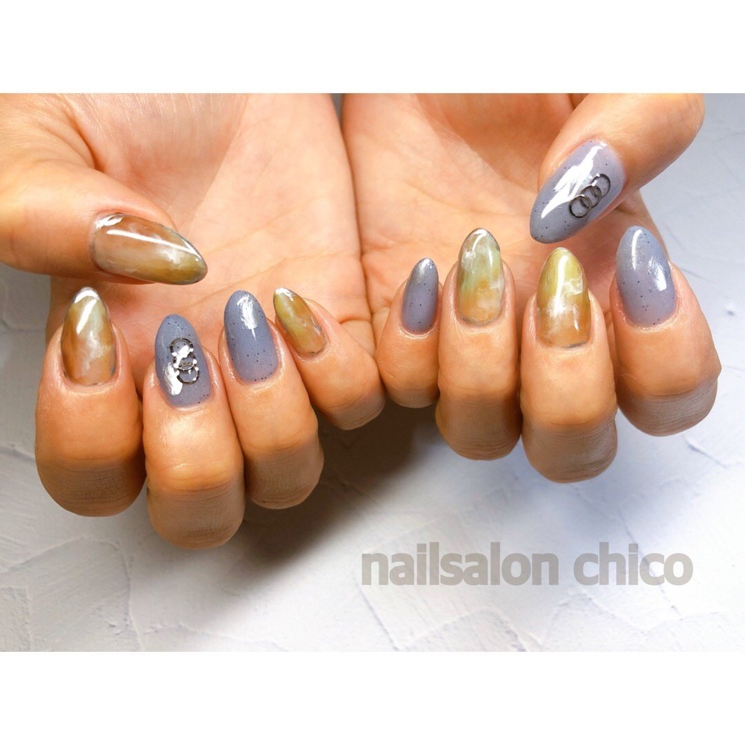 冬 旅行 オフィス デート ハンド Nail Salon Chicoのネイルデザイン No ネイルブック