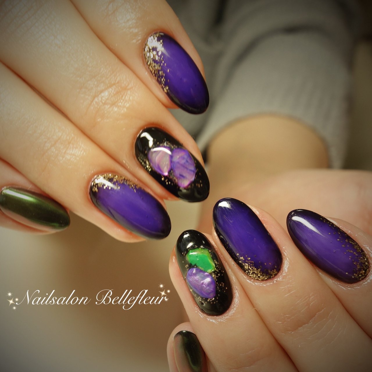 オールシーズン 成人式 ライブ ハンド グラデーション 秋田 Nailsalonbellefleur 加藤あさみ のネイルデザイン No ネイルブック