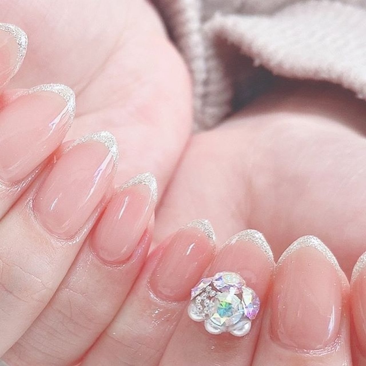 卒業式 入学式 ブライダル パーティー ハンド T Nailのネイルデザイン No ネイルブック