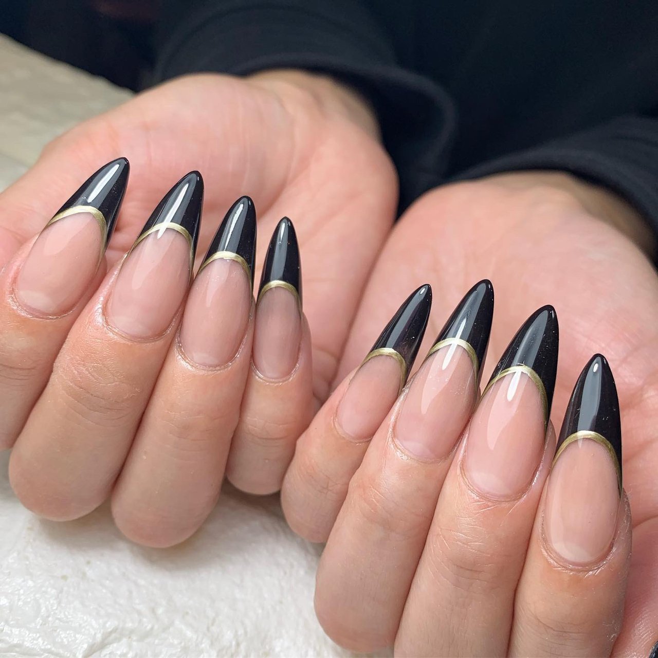 オールシーズン パーティー 女子会 ハンド フレンチ Nail Lidia Lisaのネイルデザイン No ネイルブック