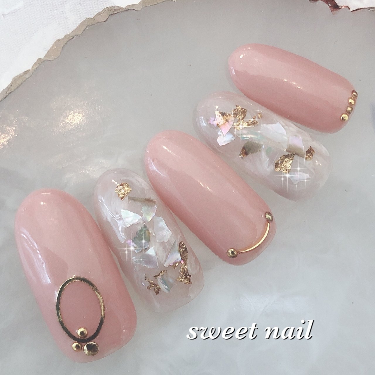 春 夏 オールシーズン ハンド ピンク Sweetネイル スクールのネイルデザイン No 4975860 ネイルブック