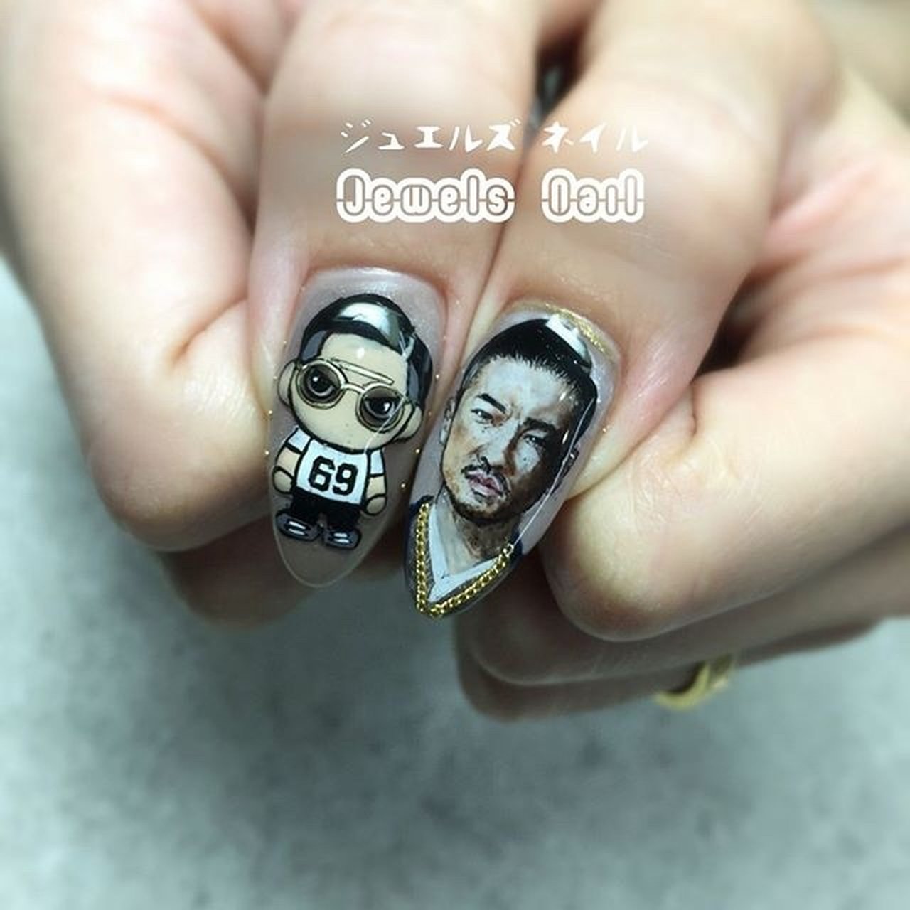 オールシーズン/ライブ/ハンド/痛ネイル/キャラクター - 【パラジェル