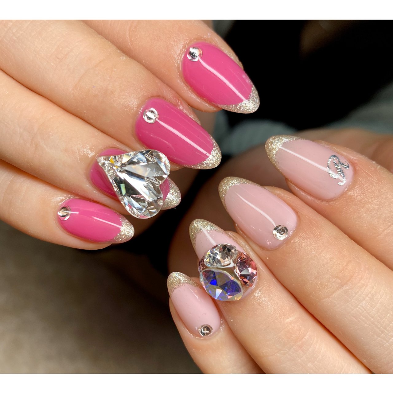 オールシーズン ハンド ピンク ジェルネイル Hina S Nailsのネイルデザイン No ネイルブック