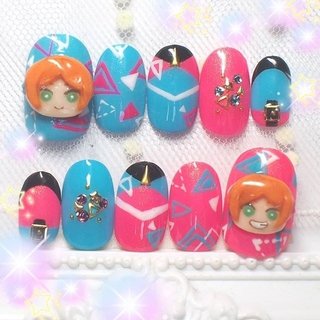 あんさんぶるスターズネイル 2wink❤❤
11月のライブ用だそうです👍👍👍
.
友達からオーダー頂いて一緒にデザイン考えましたー！今日渡したらすごい喜んでくれてうれしかった😍いつも郵送なのでなかなか喜んで頂いてる姿って見れなくて😭😭 .
#あんさんぶるスターズ #あんさんぶるスターズネイル #2wink #推しネイル #痛ネイル #あんスタ #葵ひなた #葵ゆうた #3Dネイル #おまんじゅうにぎにぎマスコット #あんスタおまんじゅう #あんスタ好きさんと繋がりたい #いいね返し#あんスタネイル #ライブネイル #オールシーズン #ライブ #女子会 #ハンド #痛ネイル #3D #ショート #ピンク #ターコイズ #ジェルネイル #Uyu nail. SHIHO #ネイルブック