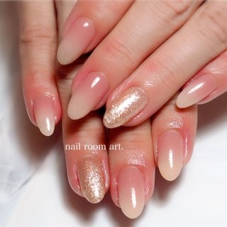 色付けネイル 桃色 夏ネイル #桃色ネイル New nails！ いつもありがとうございます