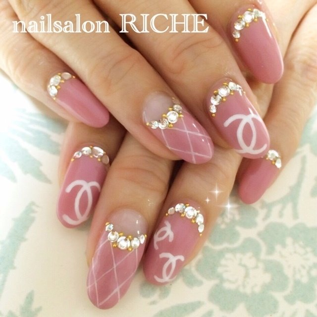 秋 パーティー デート ハンド フレンチ Nailsalon Richeのネイルデザイン No ネイルブック