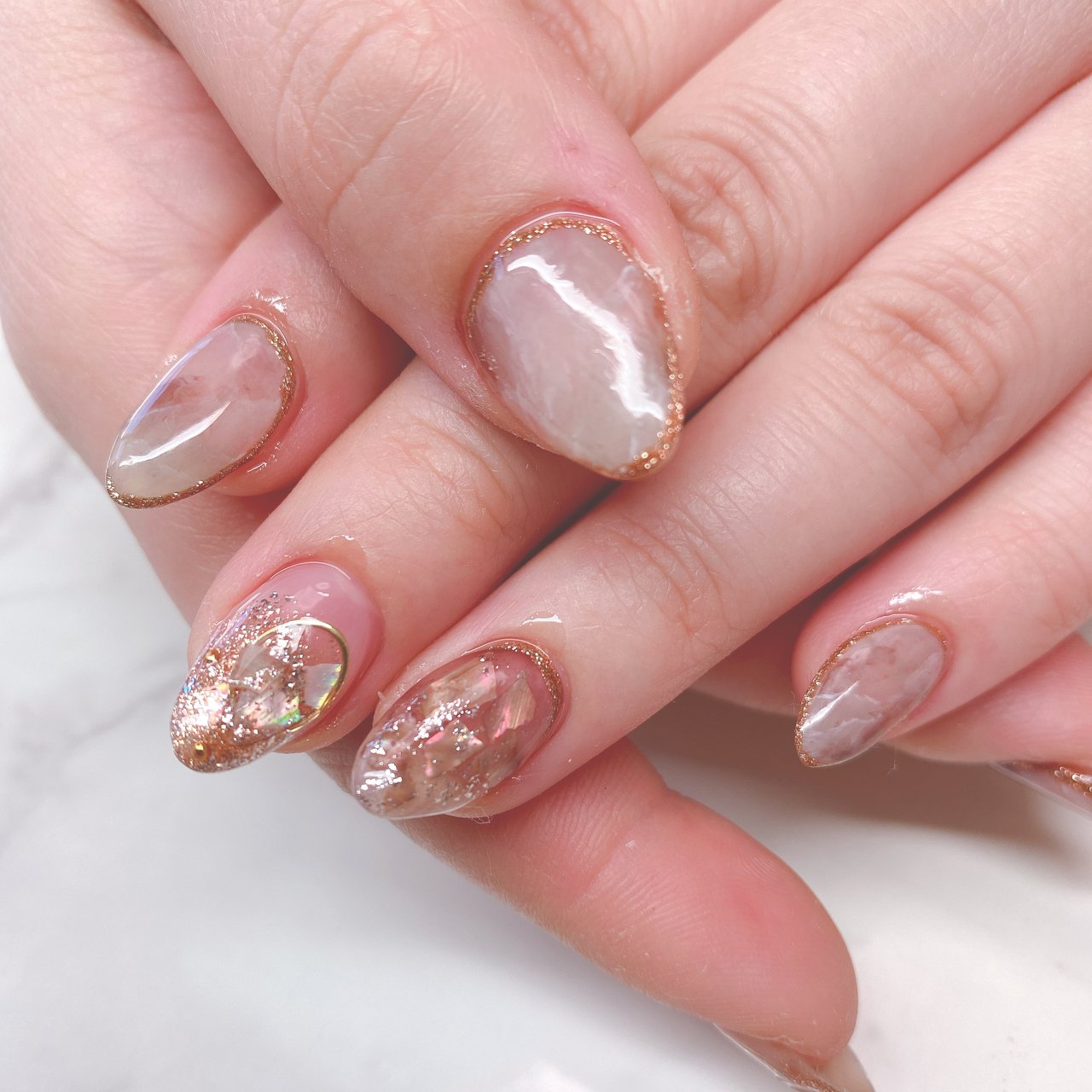 冬 オールシーズン リゾート パーティー ハンド Nail Rのネイルデザイン No ネイルブック