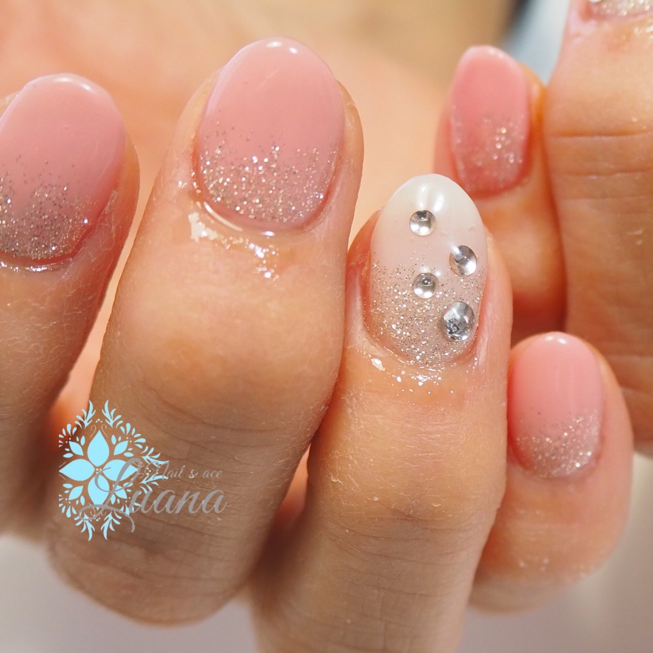 オールシーズン バレンタイン オフィス パーティー ハンド Nail Space Luanaのネイルデザイン No ネイルブック