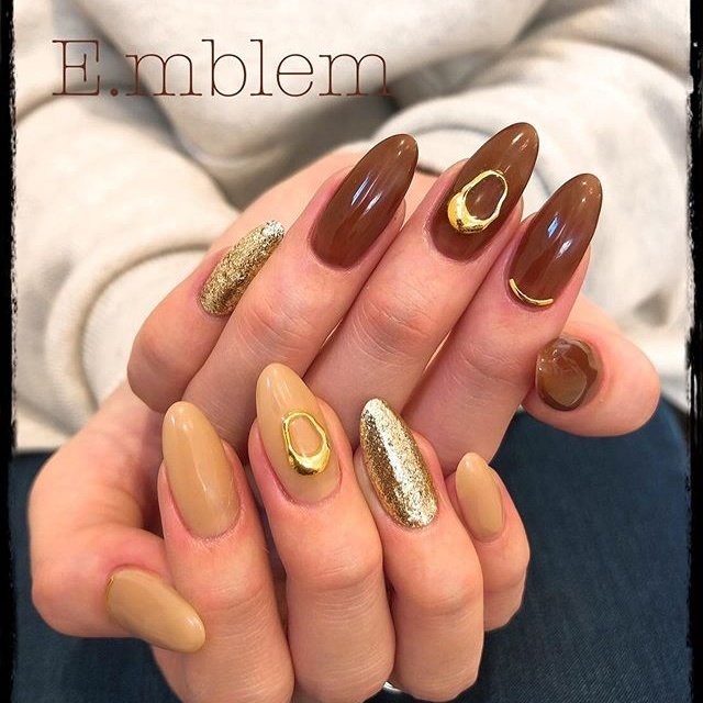 冬 オールシーズン バレンタイン 女子会 ハンド E Mblemのネイルデザイン No ネイルブック