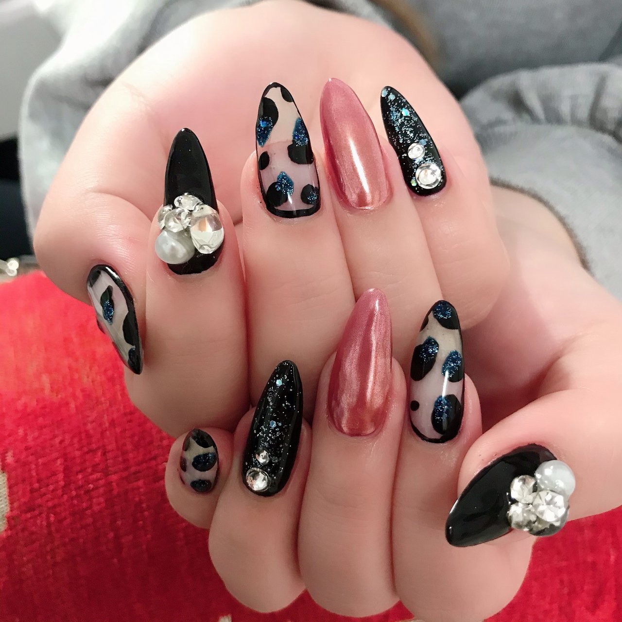 冬 オールシーズン バレンタイン 卒業式 ハンド Nailsalon Pearl Mネイルサロンパールエムのネイルデザイン No ネイルブック