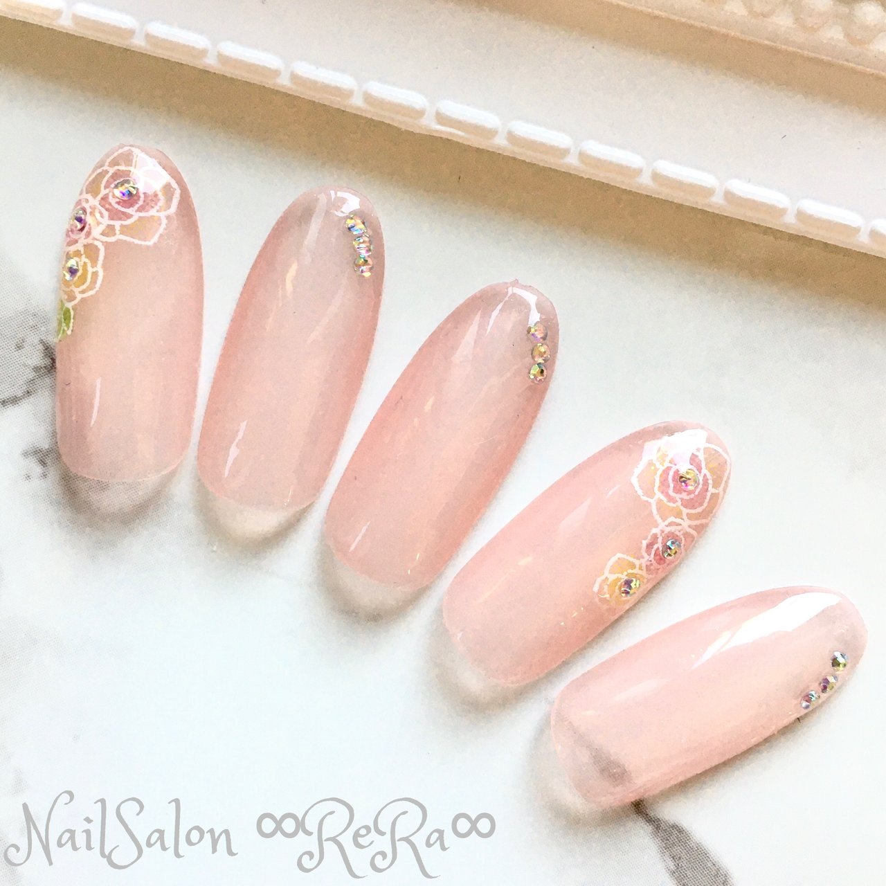 卒業式 入学式 旅行 オフィス ハンド Nailsalon Rera のネイルデザイン No ネイルブック