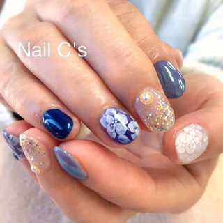 トールペイントネイルアートのネイルデザイン ネイルブック