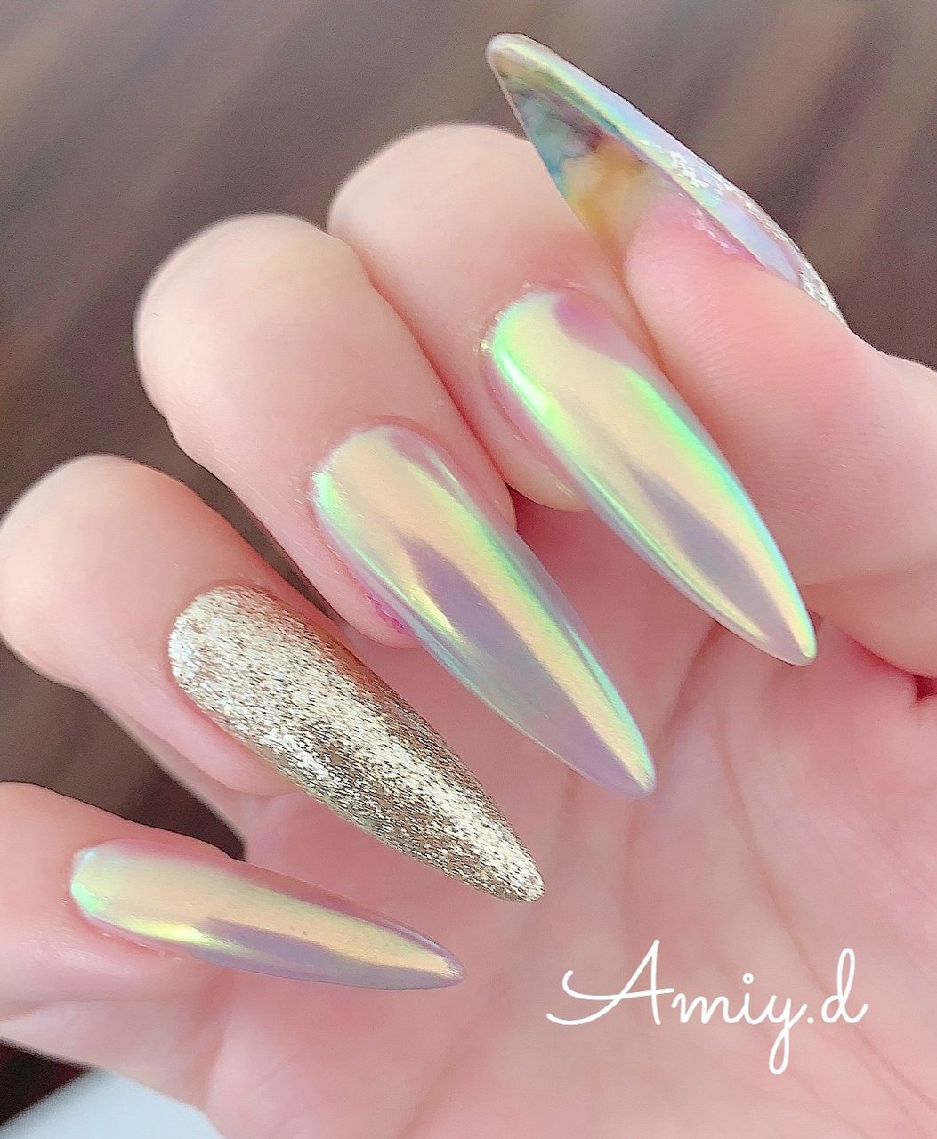 オールシーズン ブライダル パーティー 女子会 ハンド Amiy D Nailのネイルデザイン No ネイルブック