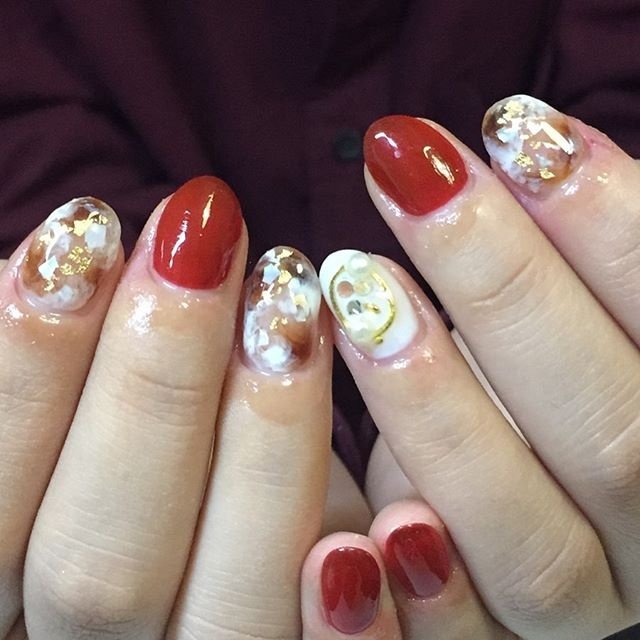 秋 冬 成人式 女子会 ハンド Pasapasaiのネイルデザイン No ネイルブック