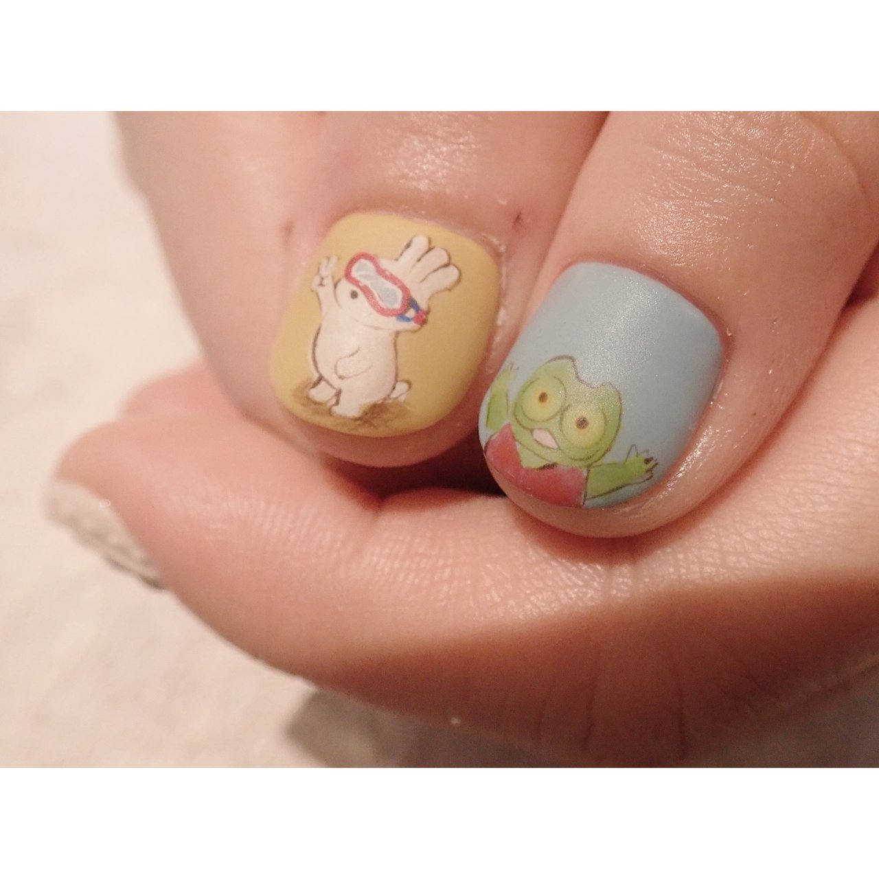 オールシーズン ハンド フラワー 痛ネイル キャラクター Lucolu Tailors Of Beauty のネイルデザイン No ネイルブック