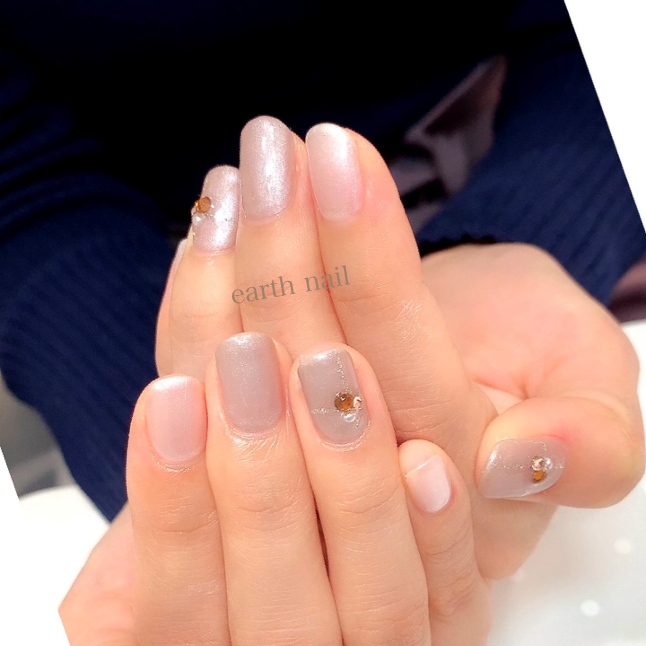 冬 オールシーズン バレンタイン ハンド シンプル Earth Nail Choufuのネイルデザイン No 5021297 ネイルブック