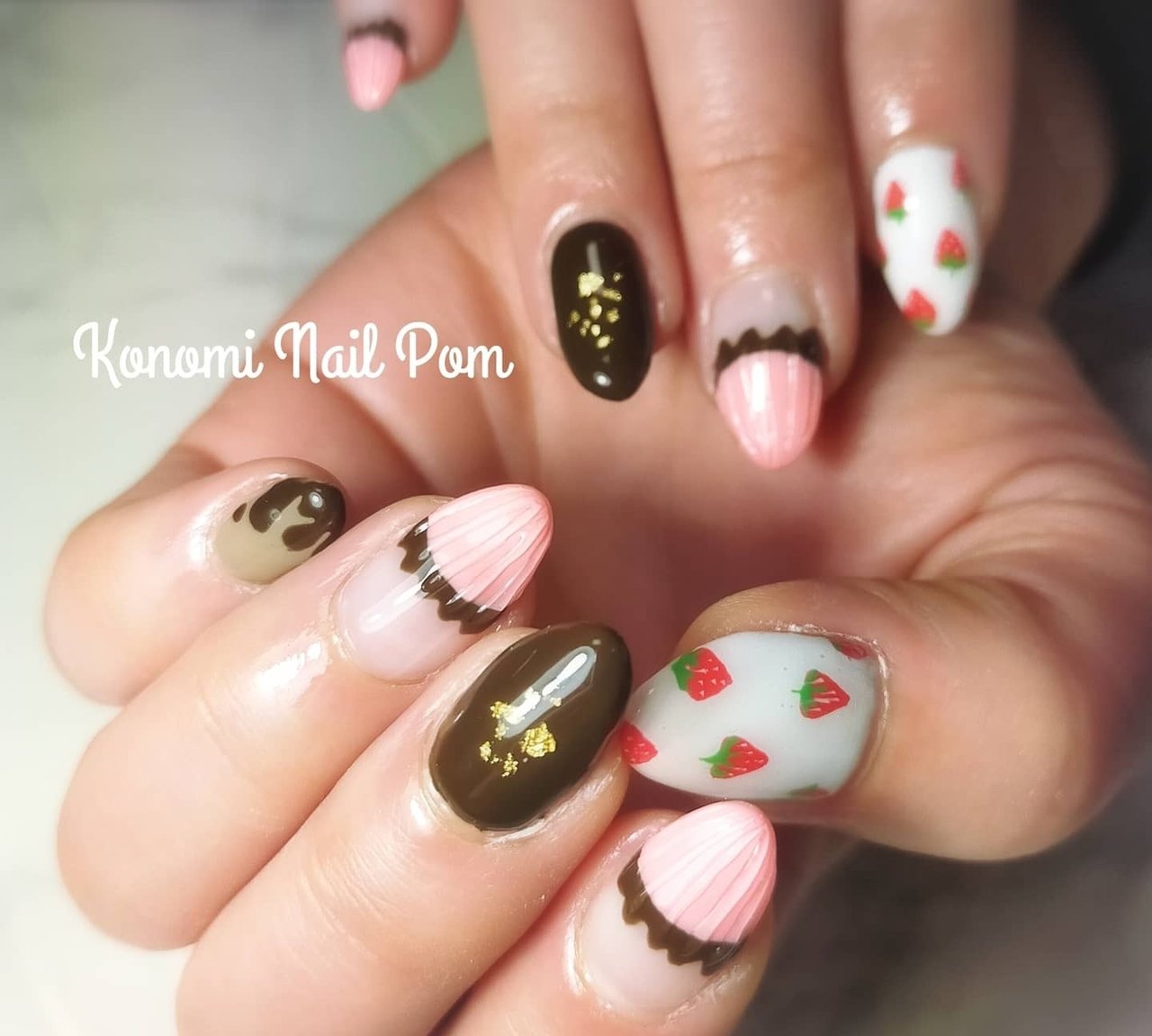 バレンタイン 旅行 デート 女子会 ハンド Nail Salon Pomのネイルデザイン No ネイルブック