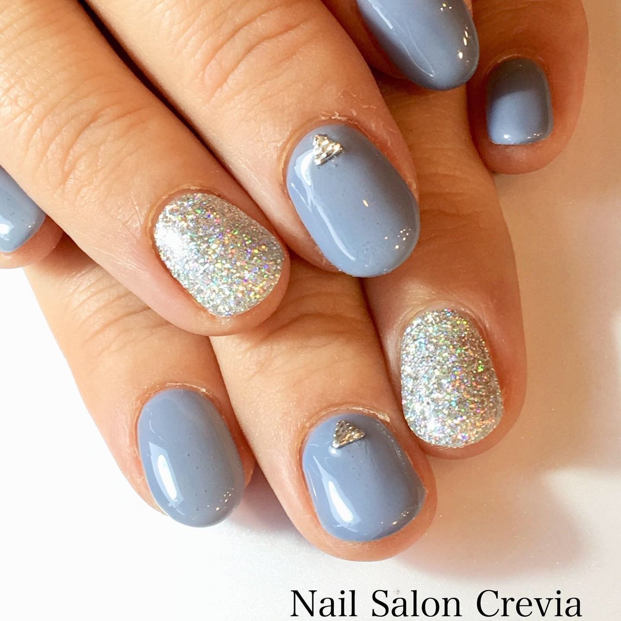 冬 オールシーズン 卒業式 入学式 シンプル Nail Salon Creviaのネイルデザイン No ネイルブック