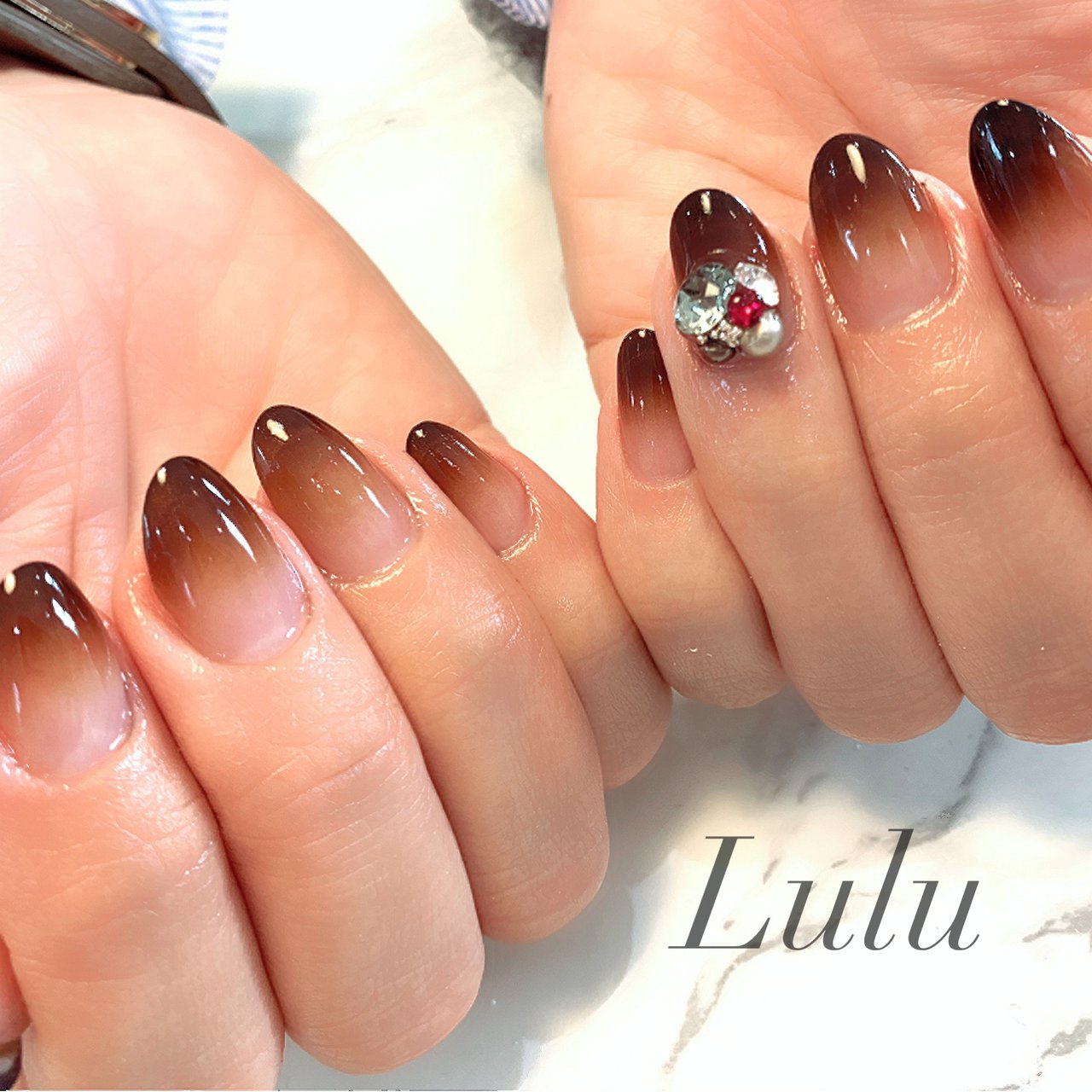ハンド ジェルネイル お客様 Lulu Nailのネイルデザイン No ネイルブック