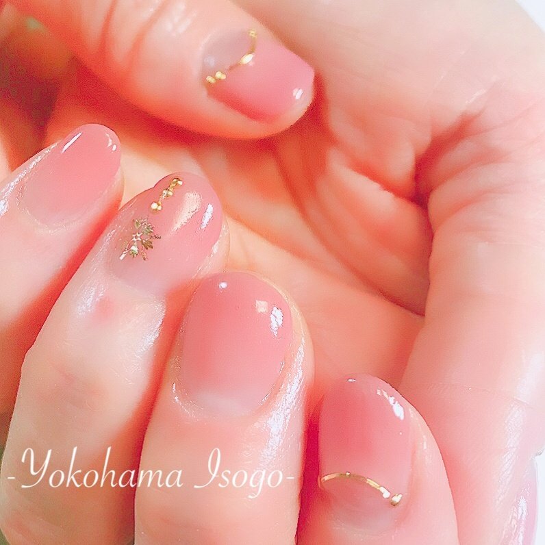 冬 オフィス 女子会 グラデーション 雪の結晶 Nail Happiness ネイルハピネス ささきまきのネイル デザイン No ネイルブック