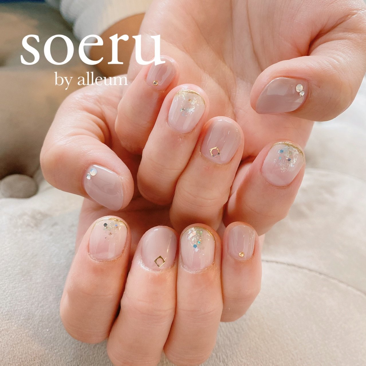 春 冬 ハンド シンプル グラデーション Soeru Nailのネイルデザイン No ネイルブック