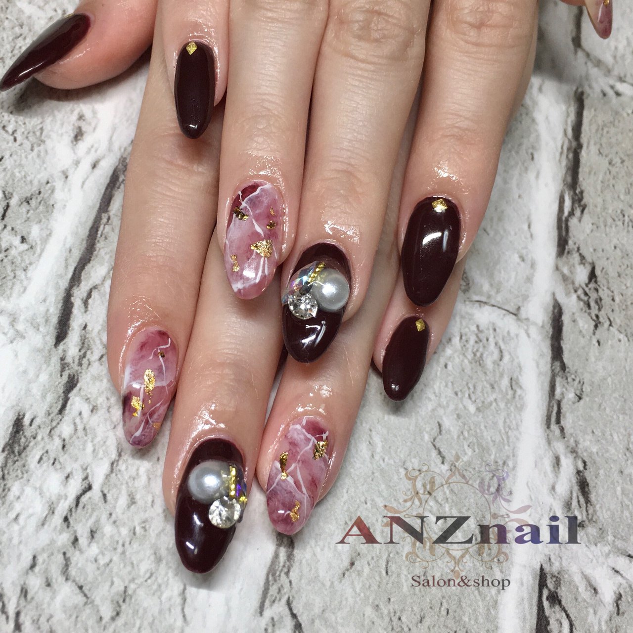 冬 バレンタイン パーティー ハンド シンプル Anznail 旭川市ネイルサロン ネイリストあんず のネイルデザイン No ネイルブック