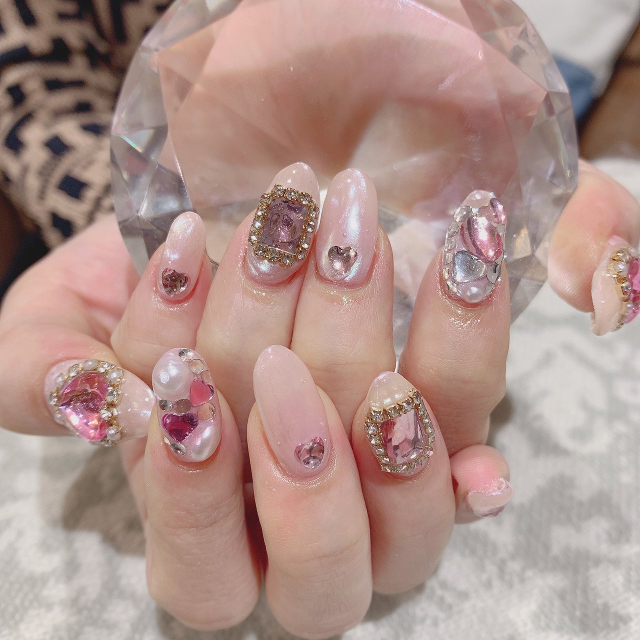 ピンク シルバー Pink Pink Loveのネイルデザイン No ネイルブック