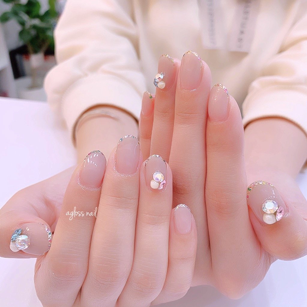 春 夏 秋 冬 ハンド Agloss Nailのネイルデザイン No 5025273 ネイルブック