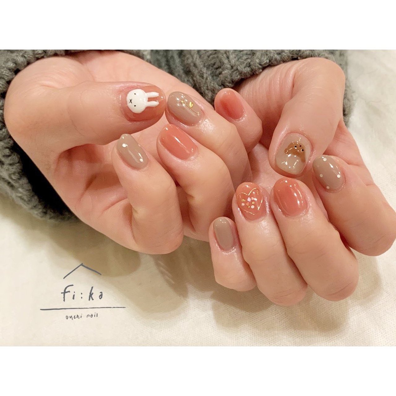 バレンタイン 旅行 ライブ 女子会 ハンド Fikaのネイルデザイン No ネイルブック