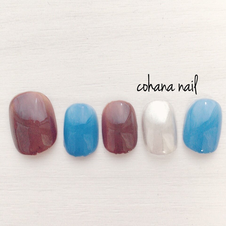 オールシーズン バレンタイン オフィス ブライダル シンプル Cohana Nailのネイルデザイン No ネイルブック