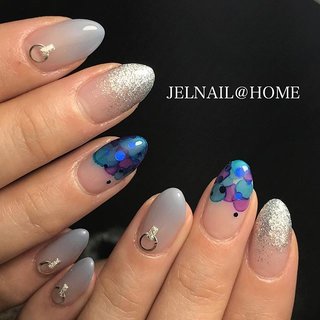 ユニークアートネイル 青色グラデーション 10個セット おすすめ順｜グラデーション/#青ネイルのネイルデザイン(8ページ